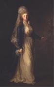 Anton  Graff Portrait of Princess Louise Augusta of Denmark oil painting reproduction